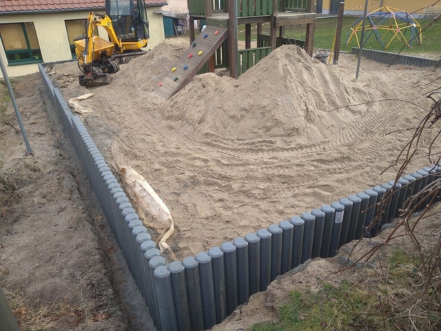 Sandkastengestaltung